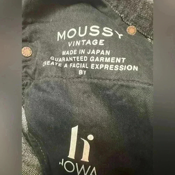 Moussy Vintage Black Distressed Diana Skinny Denim Jeans Frayed Size 24 - Picture 9 of 10